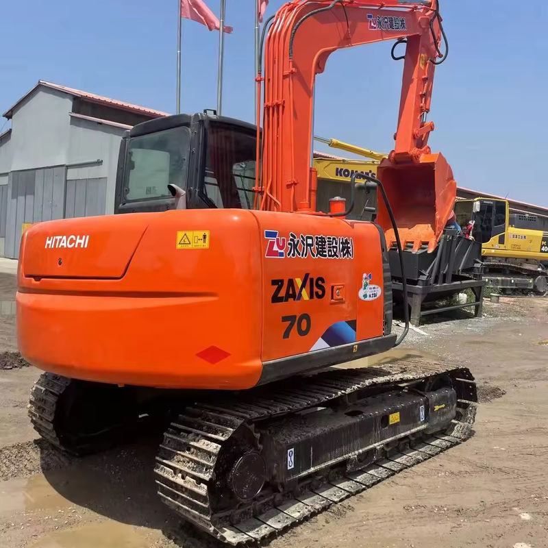 الحفارة ميني هيتاشي سنة البناء 2006 Zx70 الزاحف الحفارة المستخدمة للبيع