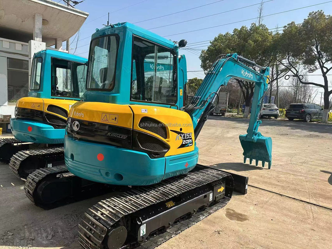 الجودة العالية اليد الثانية الزحف الهيدروليكي حفرة كوبوتا U-155 حفرة صغيرة مستعملة كوبوتا U-155 اليابان