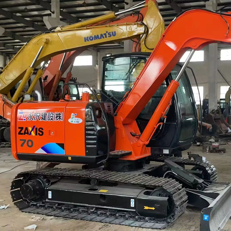 الحفار ميني هيتاشي آلة بناء عام 2019 Zx70 الزاحف الحفار المستخدم للبيع لديهم EPA