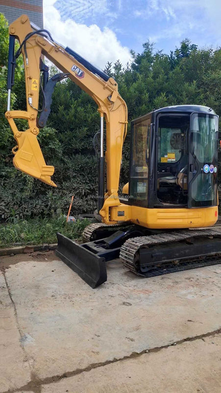 الحفرة المصغرة المستخدمة CAT303 مع سيارة القيادة حفرة الأرض اليدوية الصين حفرة مصغرة