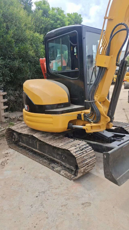 الحفرة المصغرة المستخدمة CAT303 مع سيارة القيادة حفرة الأرض اليدوية الصين حفرة مصغرة