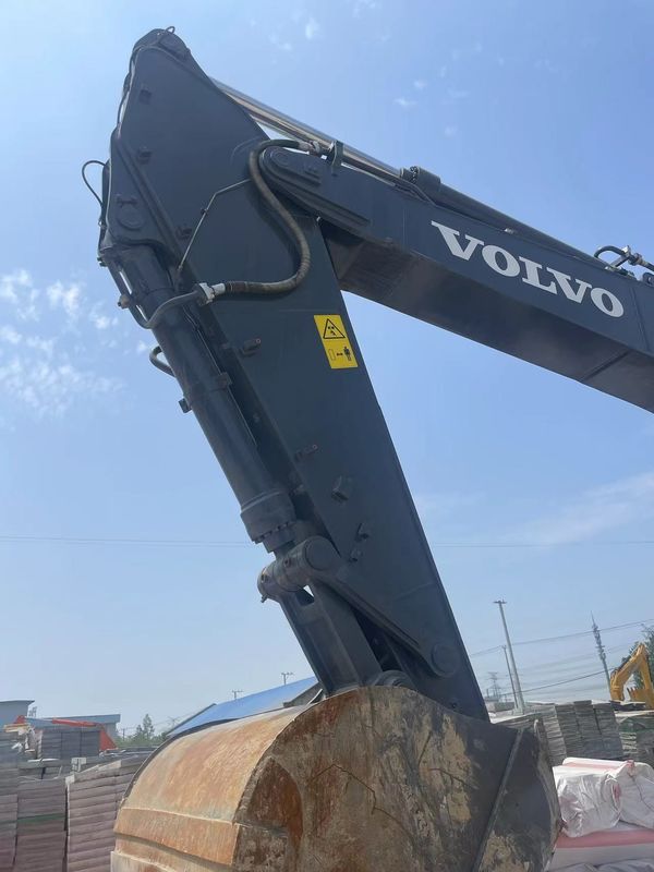 حفرة فولفو مستعملة EC480 EC140/اليد الثانية حفرة بناء بناء
