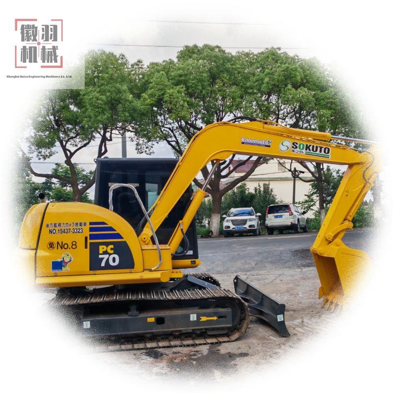 محفر كراولر مستعمل من جودة جيدة محفر / مستخدم كوماتسو PC70-8 pc200-8 بسعر رخيص / اليابان الأصلية