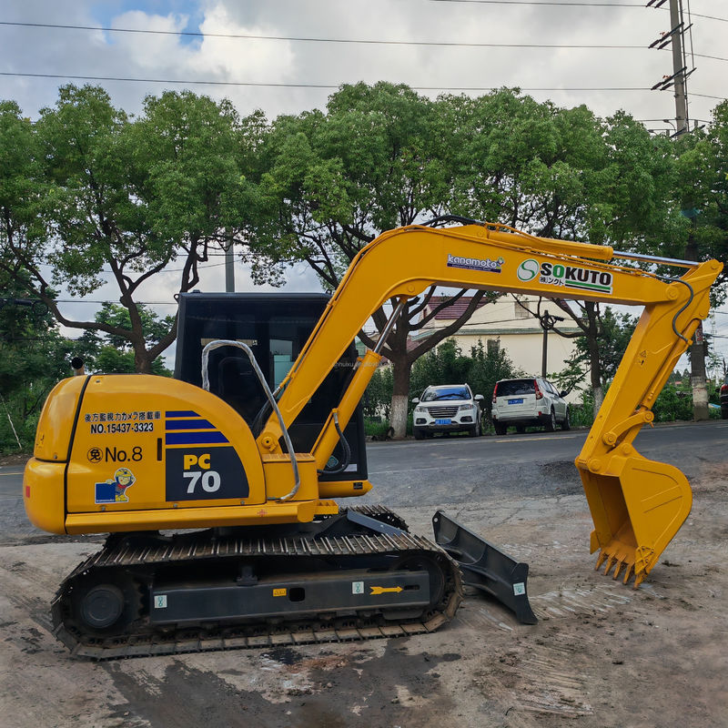 محفر كراولر مستعمل من جودة جيدة محفر / مستخدم كوماتسو PC70-8 pc200-8 بسعر رخيص / اليابان الأصلية
