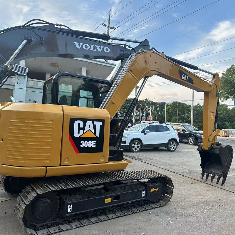 حفرة مستعملة CAT 308E حفرة مستعملة حفرة مستعملة آلات 8 طن حفرة مستعملة حفرة هيدروليكية مستعملة للبيع