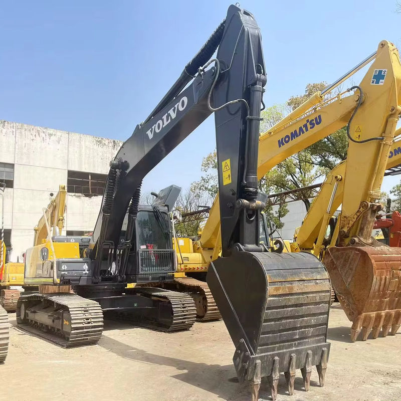 21000 كجم حفرة هيدروليكية مستعملة يد ثانية فولفو Ec210 1.1m3 سعة دلو