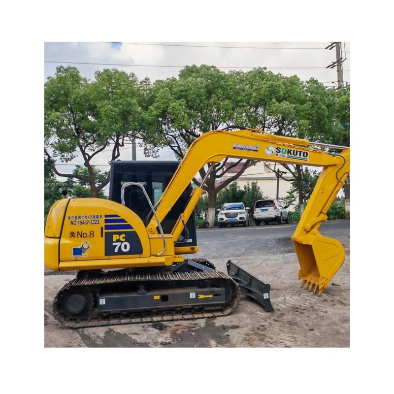 حفرة مستعملة كوماتسو PC70-8 آلة/ يد ثانية زاحف نوع كوماتسو PC70-8 200-8 130 اليابان آلات البناء