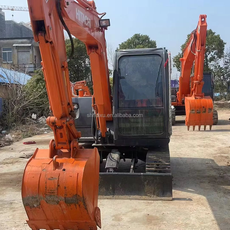 الجودة هيتاشي ZX60 مستعملة 6 طن الحفارات المصغرة 60 نموذج يد ثانية الطلاء الأصلي الدقيقة أنا الحفارة هيتاشي