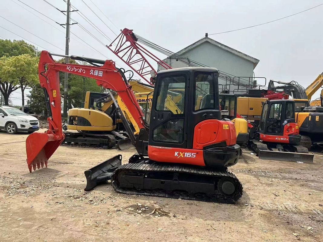رخيصة السعر Kubota165 اليابان المصدر الحفارة المستخدمة Kubota 165 الزحف الهيدروليكي الحفارة Kubota 165