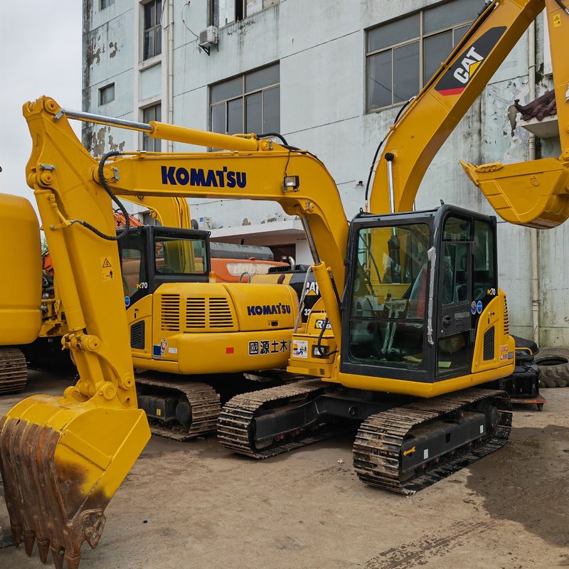 حفرة مستعملة كوماتسو PC70-8 PC200 PC30 PC 40/japna آلة يد ثانية الصينية الآلات الهندسية