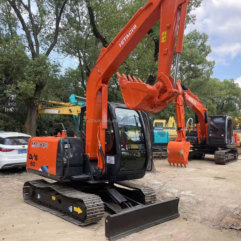 حفرة هيتاشي ZX60 مستعملة حفرة صغيرة الصين تصدير آلة حفرة هيتاشي ZX60 حفرة مصغرة حفرة جيدة السعر للبيع