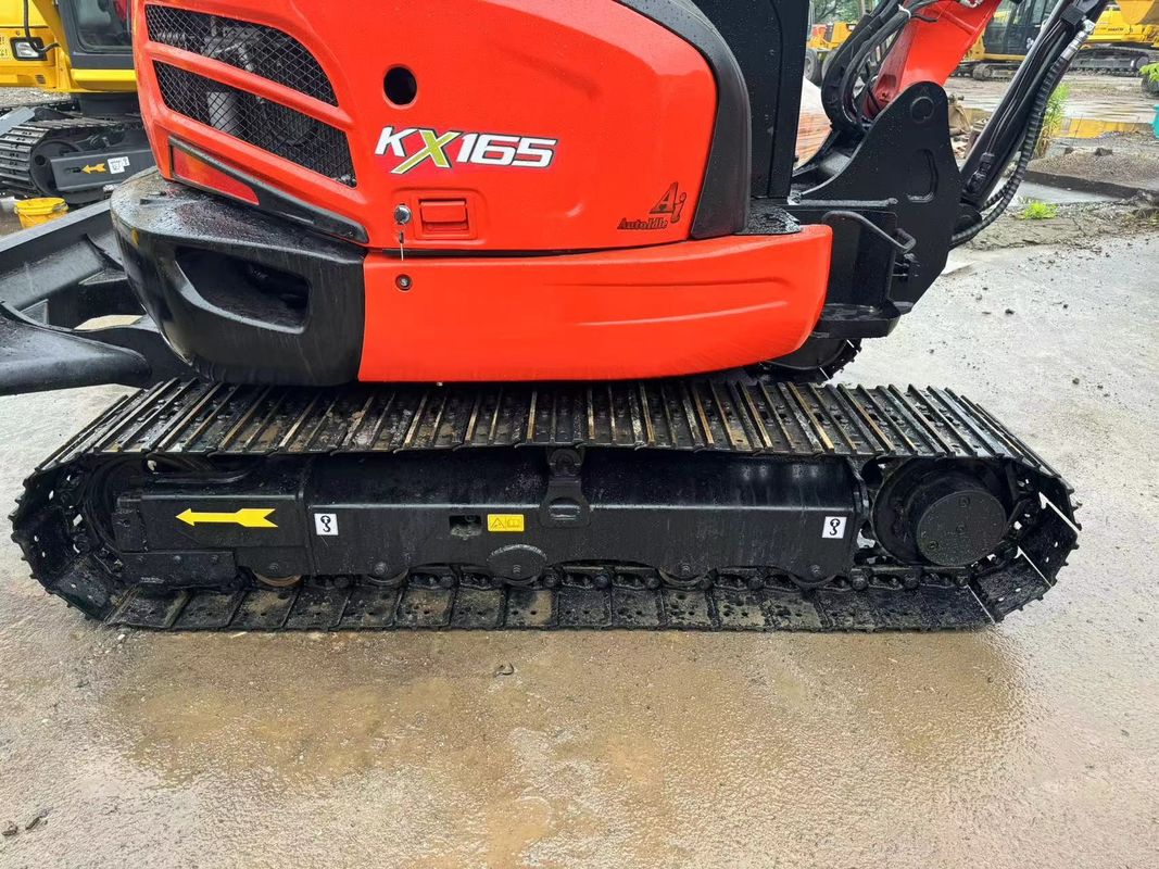 مكعب مستعمل منخفض السعر 6.5 طن هيدروليك كوبوتا KX165 حفرة مستعملة كوبوتا165 مكعبات أصلية اليابان للبيع