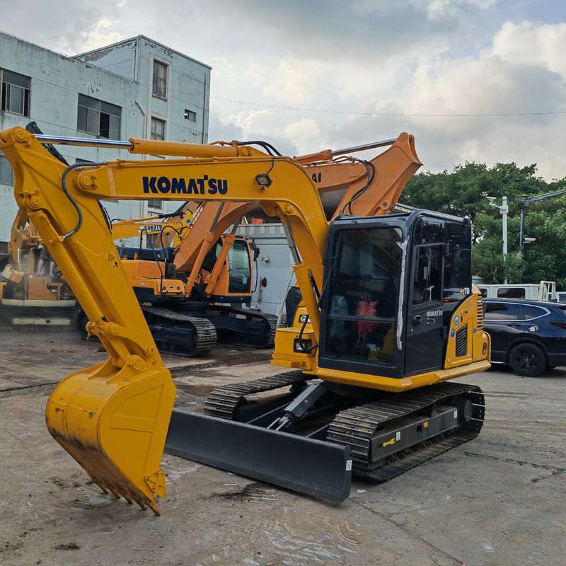 حفر كوماتسو مستعملة عالية الجودة الكهربائية كوماتسو PC70-8 PC200 PC30 PC40 PC35/ يد ثانية آلة مستعملة حفر كوماتسو
