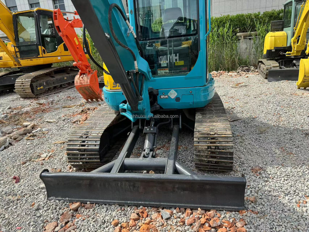5.5 طن حفرة مصغرة مستعملة Kubota Kx155 الحفرة الزحفية اليابانية الأصلية