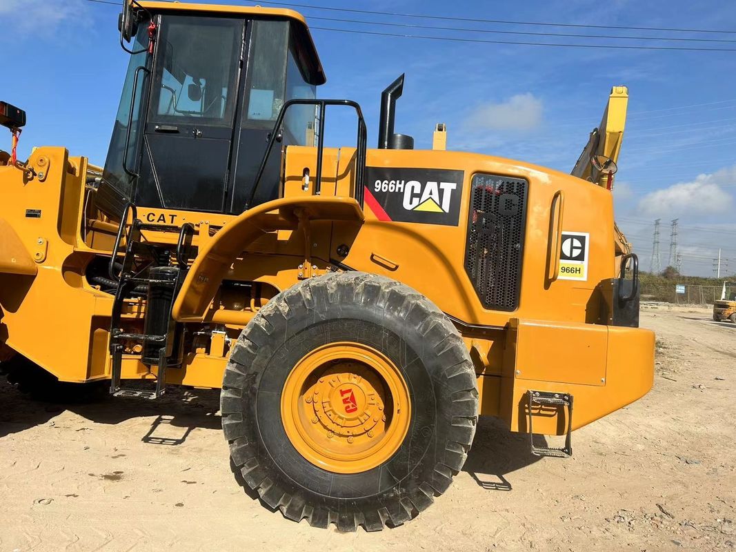 6 طن محمل مستعمل CAT966H عث مستخدم 966 محمل عجلات محفر مستخدم الجرار