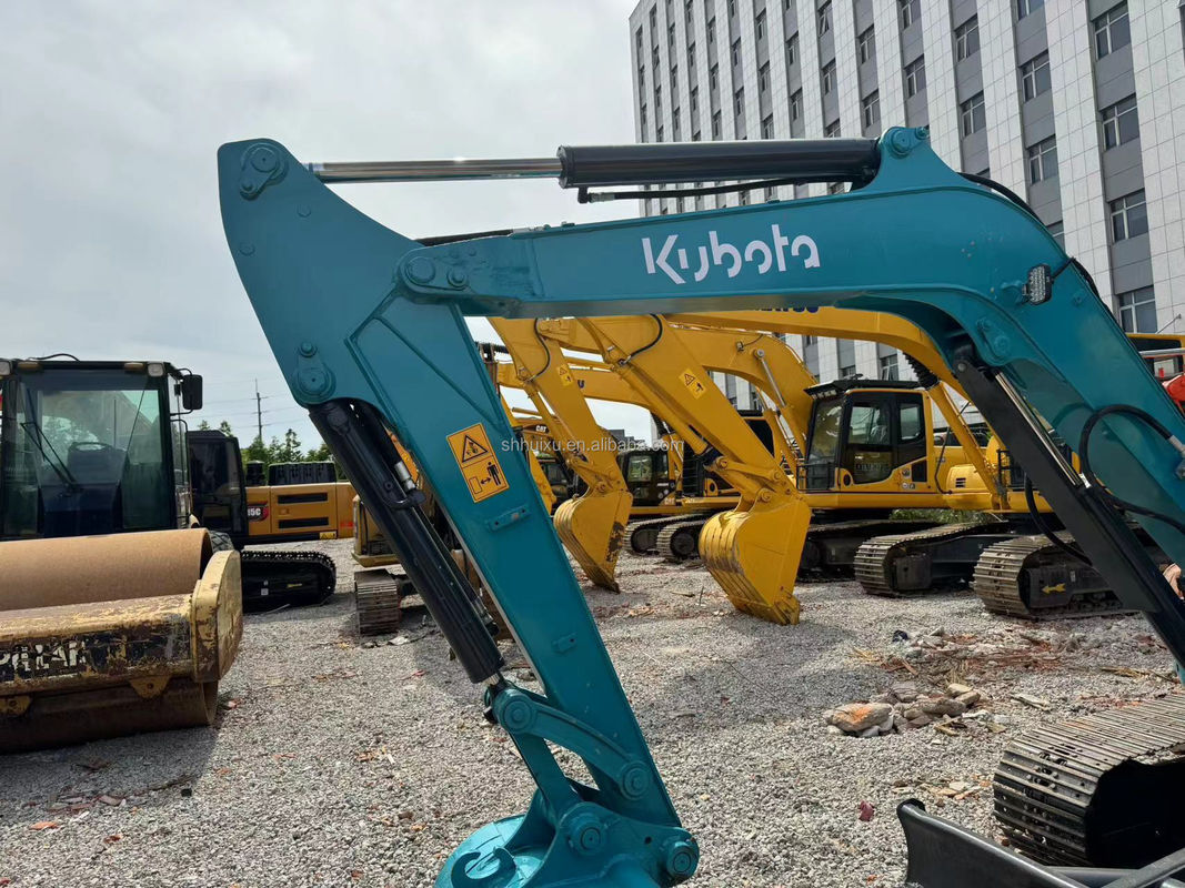 5.5 طن حفرة مصغرة مستعملة Kubota Kx155 الحفرة الزحفية اليابانية الأصلية