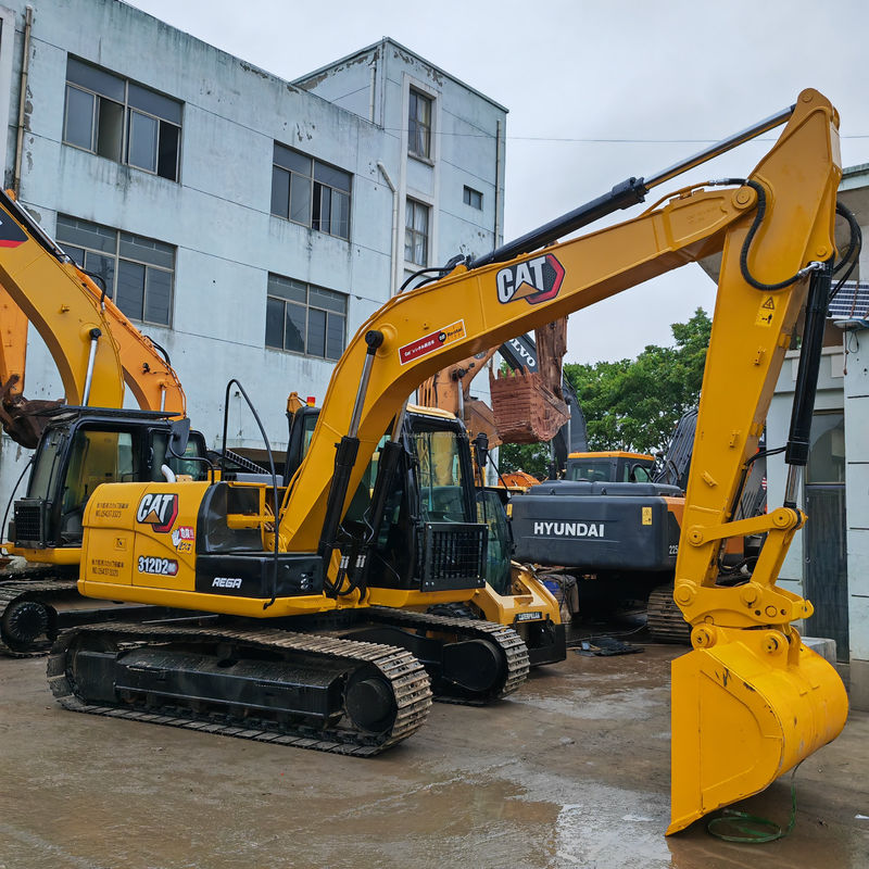 12 طن الحفرة الزحفية المستخدمة Cat 312d يد ثانية 0.8m3 سعة دلو