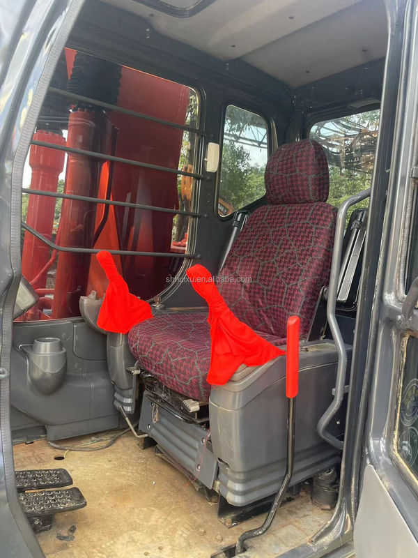 12000kg Zx120 حفر هيتاشي مستعمل يد ثانية مع الطلاء الأصلي 0.51m3