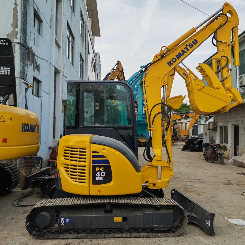 حفرة صغيرة مستعملة كوماتسو PC40MR حفرة صغيرة مستعملة آلات حفرة صغيرة الزاحف