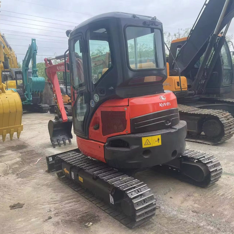 الحفرة ذات اللون الأحمر المستخدمة Mini Kubota U35 الحفرة المستخدمة