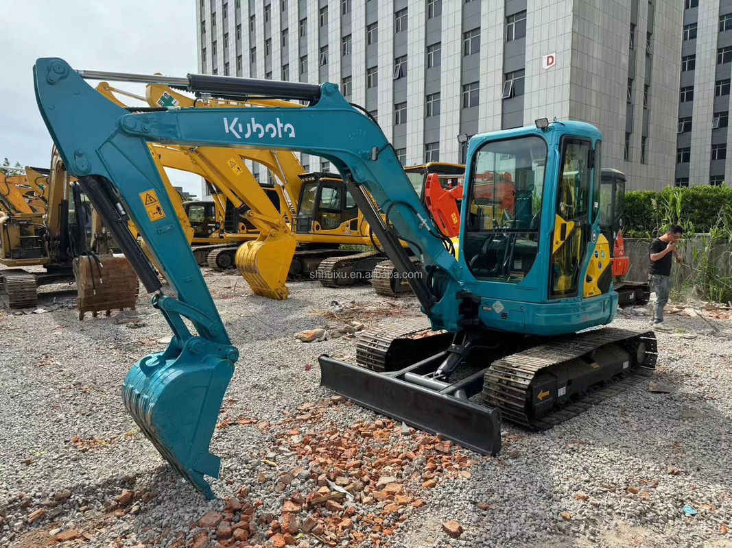 حفرة مزحومة مصغرة Kubota 155 يد ثانية ساعات عمل منخفضة حفرة