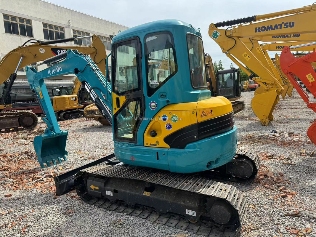 حفرة مزحومة مصغرة Kubota 155 يد ثانية ساعات عمل منخفضة حفرة