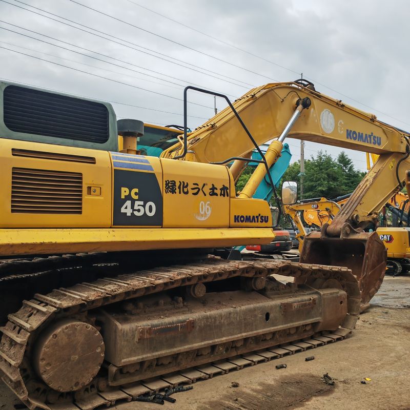 المستخدمين كراولر الحفرة الخلفية التعدين الحفار كوماتسو pc450 الأصلي المعدات الحكومية كوماتسو 45T حفرة مستعملة في المخزون للبيع