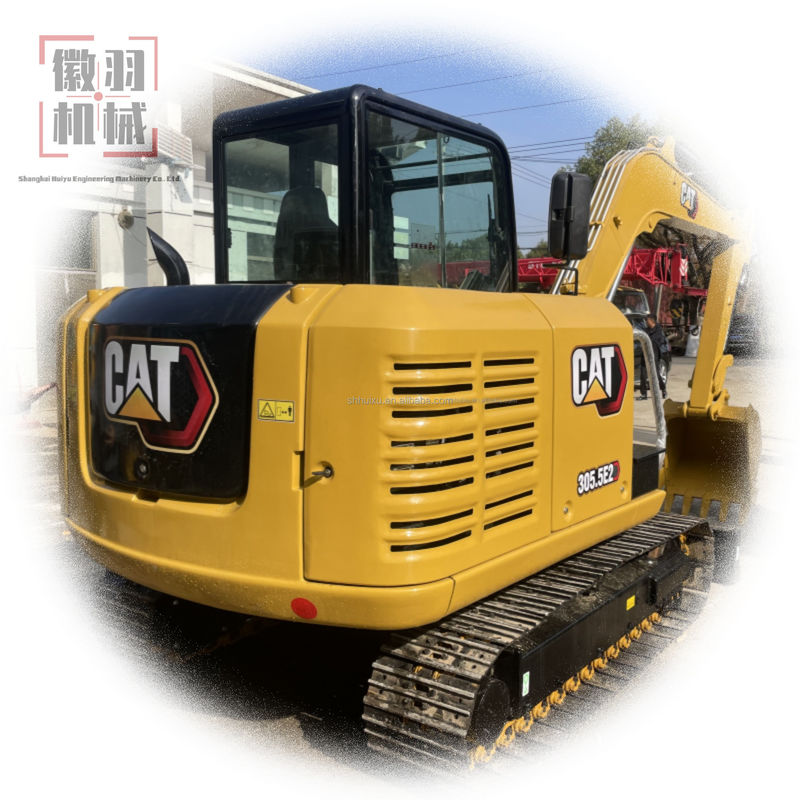 تحسين كفاءة العمل والمرونة الحفارات المصغرة المستخدمة CAT 305.5 للبيع