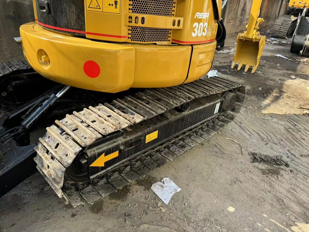 الحفارات المستعملة المسار الحفارة المصغرة المستعملة كاتربيلر Cat306 للواجبات المنزلية