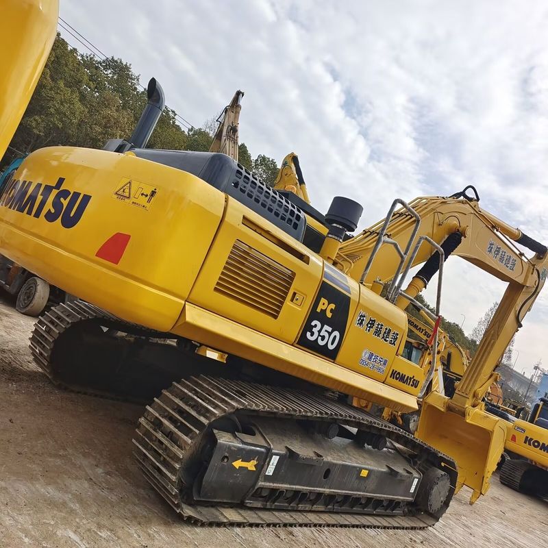 اللون الأصلي الحفرة المستخدمة كوماتسو pc350-7/اليد الثانية الحفرة كوماتسو pc350-7 للبيع