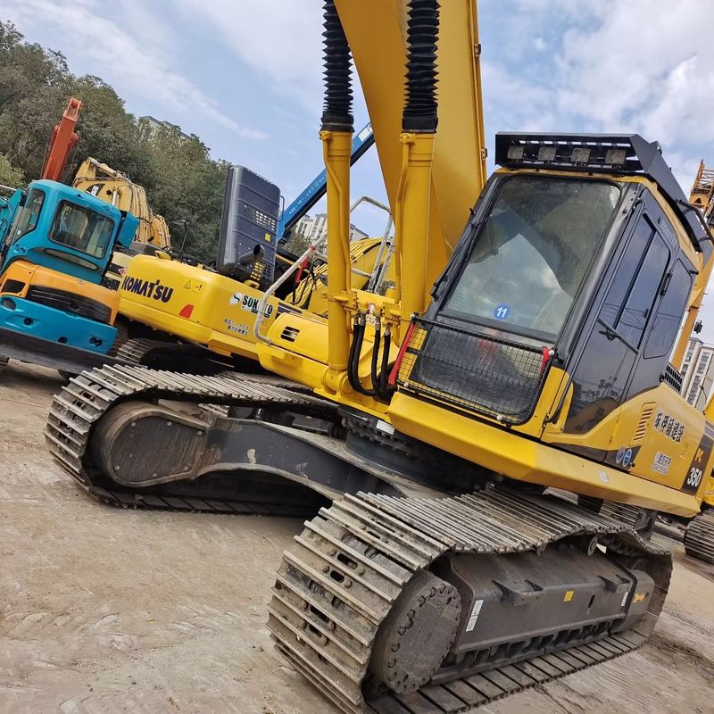 اللون الأصلي الحفرة المستخدمة كوماتسو pc350-7/اليد الثانية الحفرة كوماتسو pc350-7 للبيع