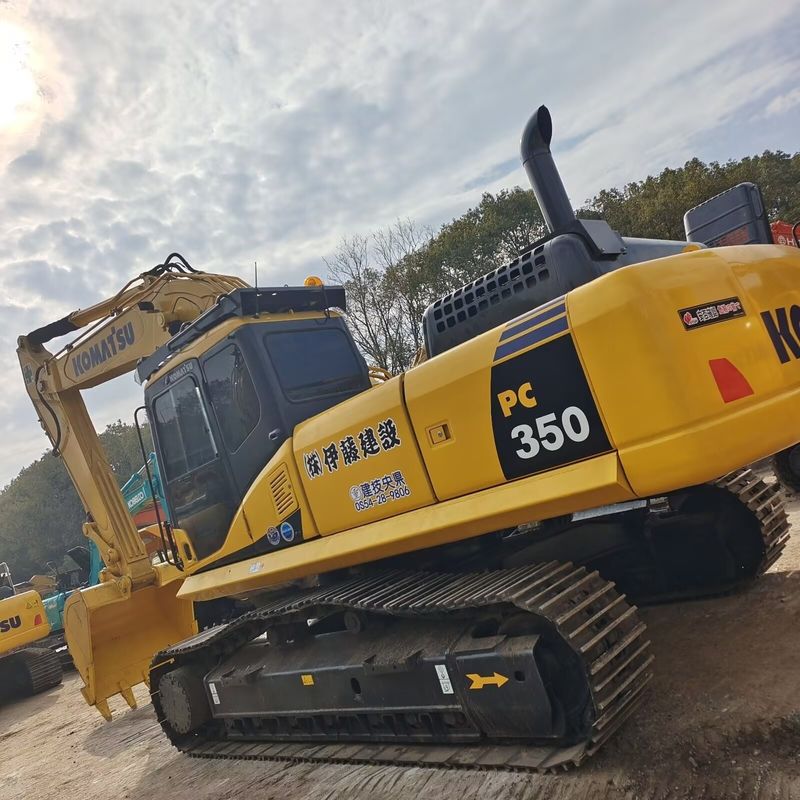 اللون الأصلي الحفرة المستخدمة كوماتسو pc350-7/اليد الثانية الحفرة كوماتسو pc350-7 للبيع
