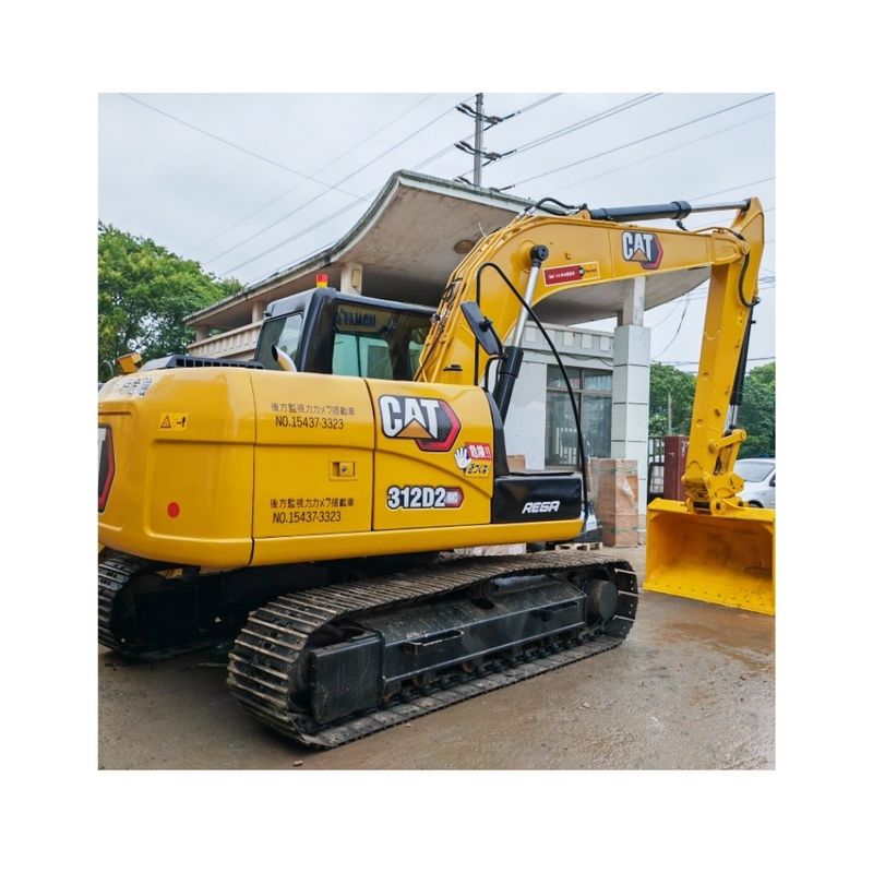 حفرة مستعملة كاتربيلر CAT 312D2 الزحف الآلات الهندسية حفرة آلة حفر حفرة مستعملة للبيع