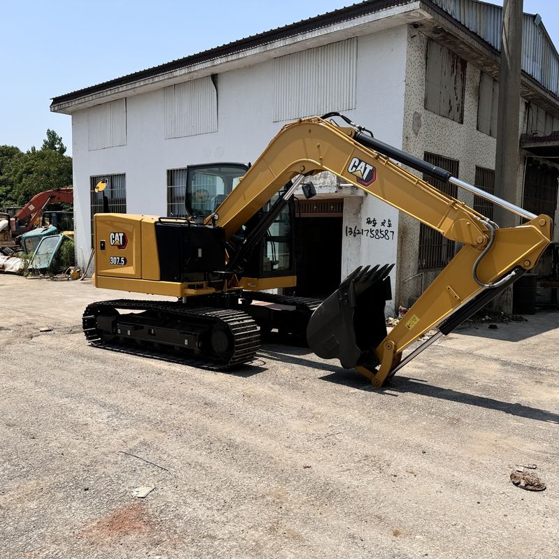 تم إنتاج Caterpillar 307.5 المستخدمة في عام 2023 / CAT 308 320D 330D 301.7 Min الحفارات آلات البناء