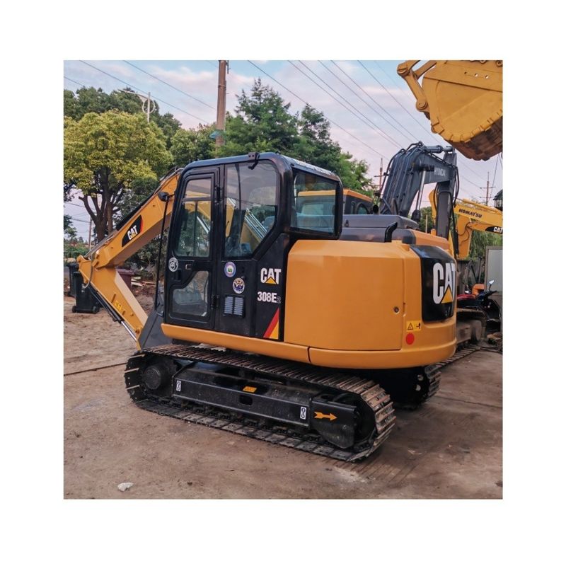 الحفارات المستخدمة Cat 308E / Secondhand Mini اليابانية 8T لديها EPA أدوات البناء والمعدات للبيع