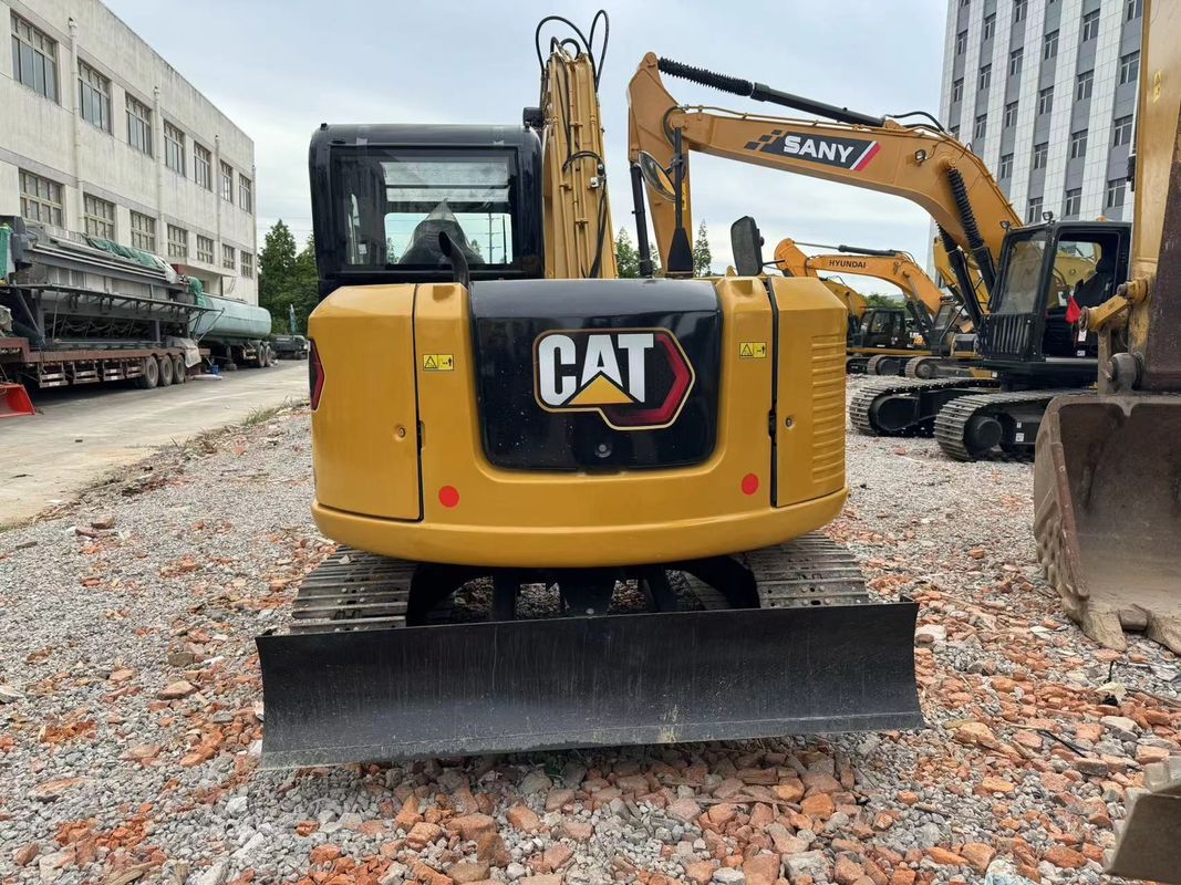 الحفرة المستخدمة Caterpillar cat3068E 307.5 306 يد ثانية اليابان المحرك cat 306 شهادة EPA معدات البناء الصغيرة