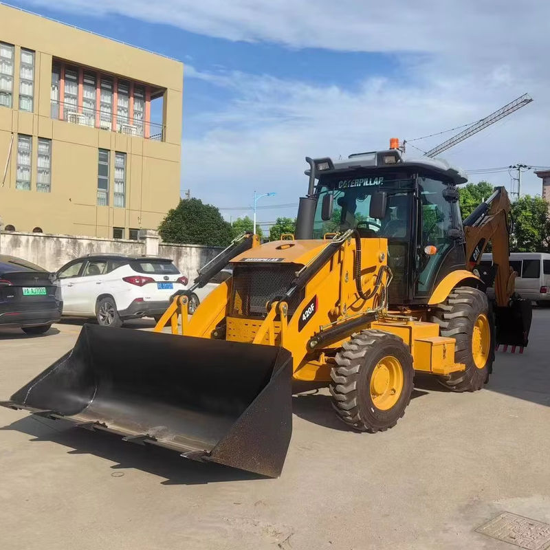حفرة مستعملة كاتربيلر CAT420F مكشوفات خلفية مشغولة في كلا الطرفين