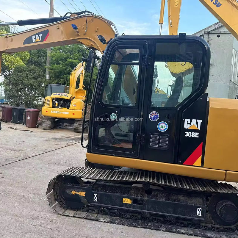 الحفارة الثقيلة المستخدمة للآلات CAT 308E الحفارة المستخدمة القطة 308e ساعات عمل قليلة