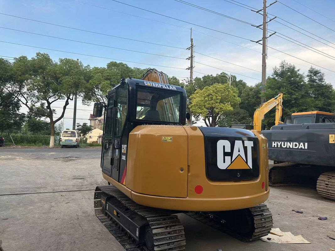 الحفارة الثقيلة المستخدمة للآلات CAT 308E الحفارة المستخدمة القطة 308e ساعات عمل قليلة