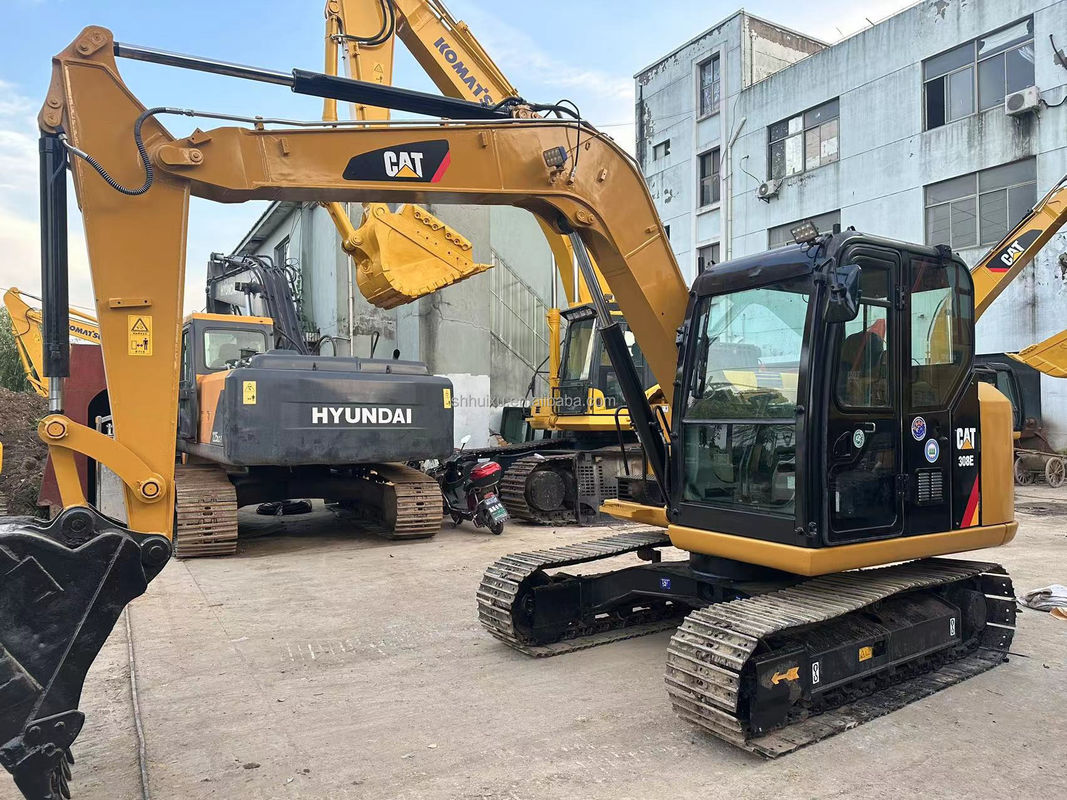 الحفارة الثقيلة المستخدمة للآلات CAT 308E الحفارة المستخدمة القطة 308e ساعات عمل قليلة
