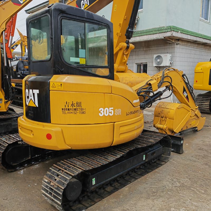 الحفارات المستخدمة CAT CAT 305.5SR الحفارة الزحفية /آلات البناء المهندسية المستخدمة CAT305SR الحفارة 5T