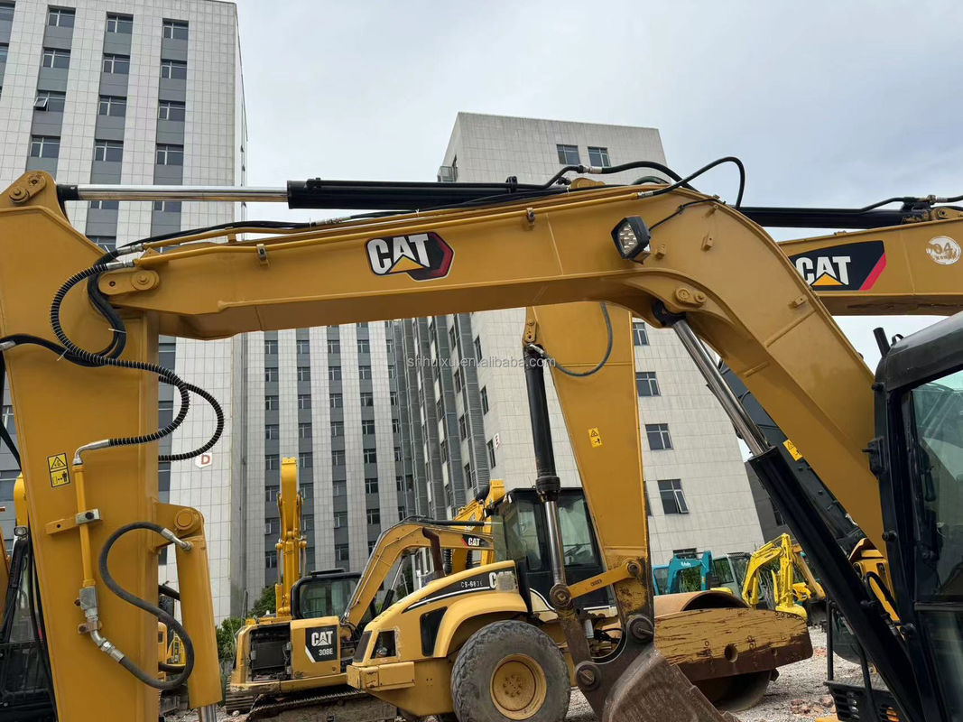 الحفرة المستخدمة Caterpillar cat308e يابانية مستعملة المحرك cat308e مع شهادة EPA المستخدم cat308e
