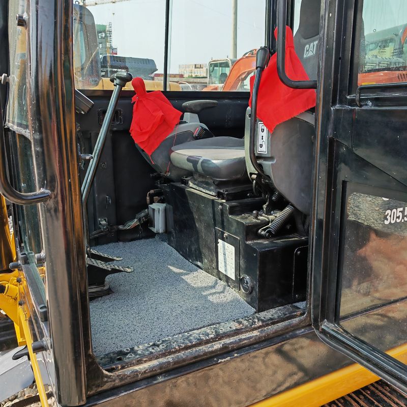 الحفارات المستعملة CAT 305.5E 5 طن الحفارات المستعملة رخيصة CAT 305.5 آلة البناء الأخرى لديها شهادة EPA