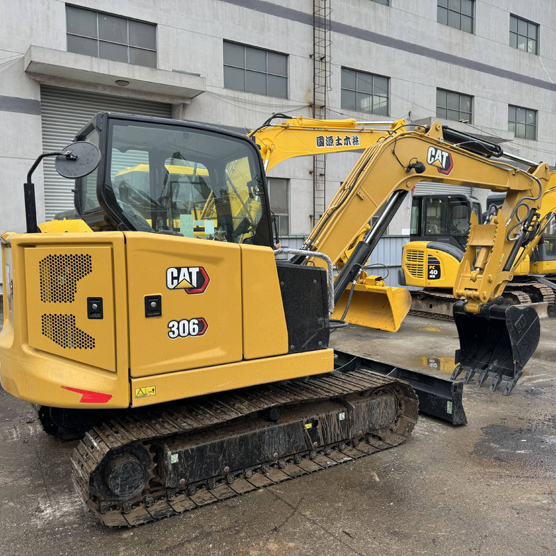 الحفارات المستعملة CAT 306 آلات البناء الحفارات المستعملة حفرة اليرقة CAT 306 ضمان الجودة للبيع
