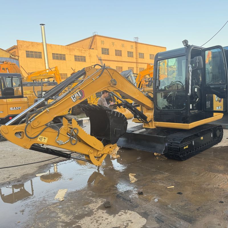 تتوافق مع معايير انبعاثات الاتحاد الأوروبي المستخدمة الحفارات حفر CAT 305.5E2 لديها شهادات EPA و CE أفضل جودة أفضل سعر
