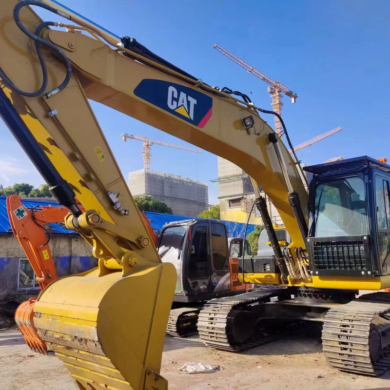20 طن قوة حفر عالية المستخدمة الحفار CAT320D / ثانية يد قليلة ساعات العمل الحفار 20YON CAT 320D