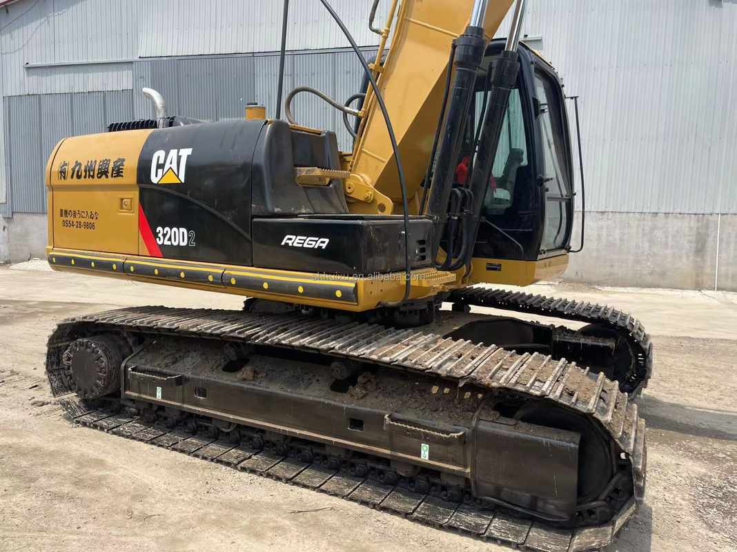 20 طن قوة حفر عالية المستخدمة الحفار CAT320D / ثانية يد قليلة ساعات العمل الحفار 20YON CAT 320D