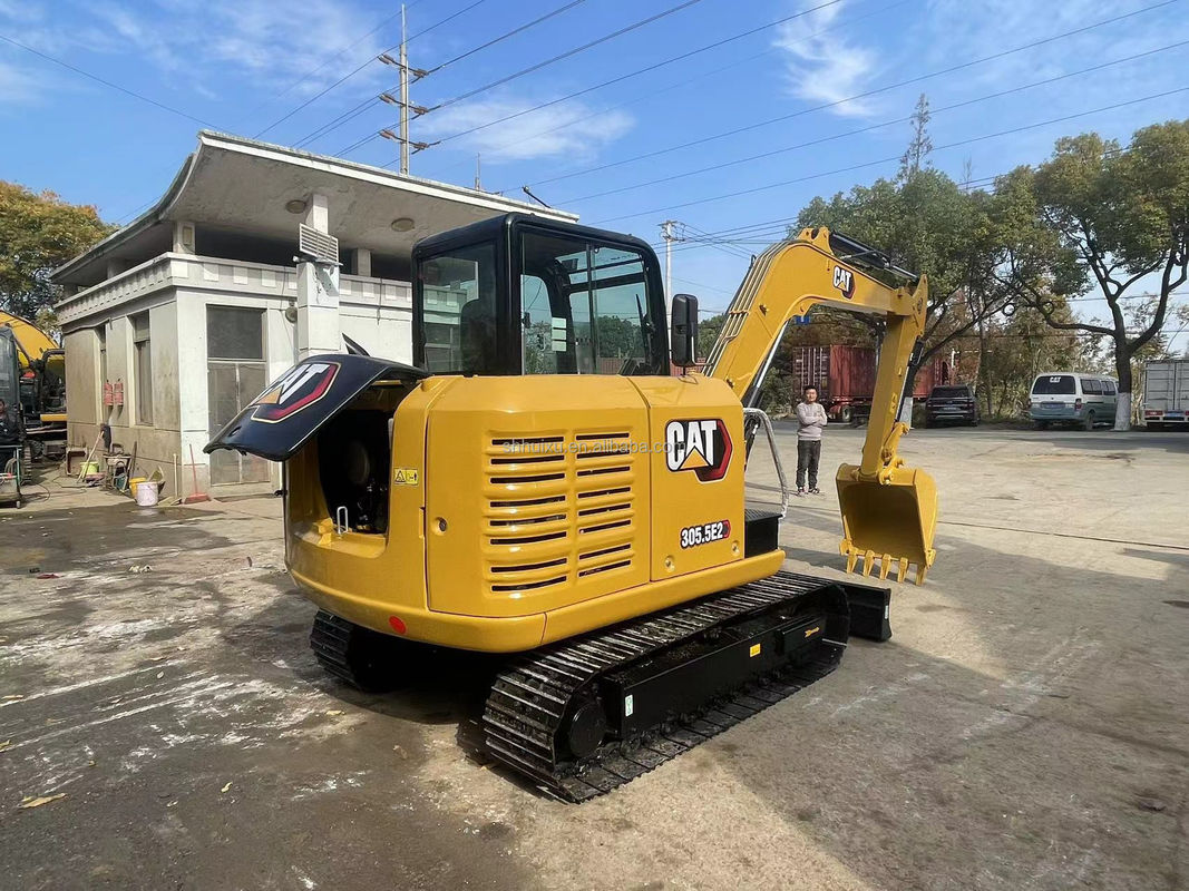 الحفرة CAT305.5E المستخدمة في المخزون الحفرة CREWLER الثانية اليد القوة العالية الحفرة CAT305.5E الحفرة للبيع