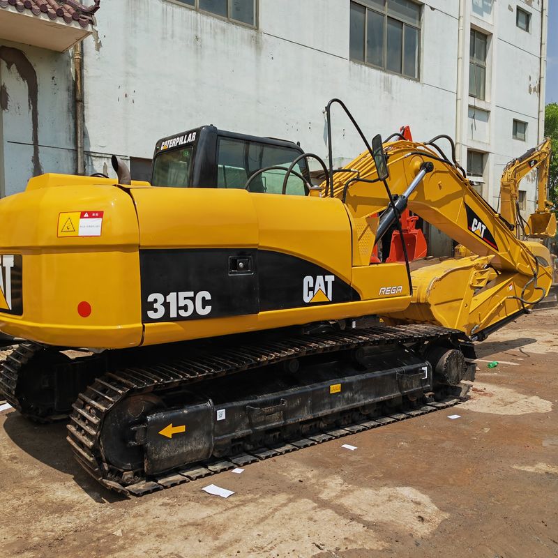 15 طن اللون الأصلي المستخدم cat315c / اليد الثانية عالية القوة الحفر المستخدم cat315c للبيع