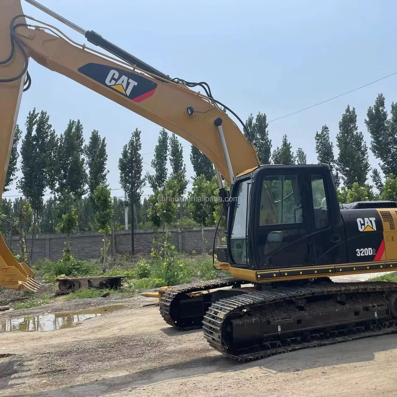 الطلاء الأصلي المستخدم الحفار القط 320d في الصين شنغهاي المستخدم القط 320d للبيع